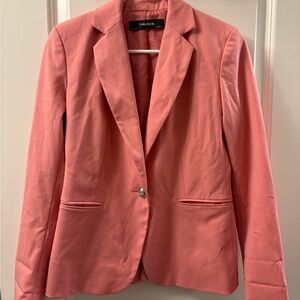 Zara Basic Coral Jacket